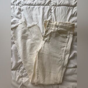 jcrew 9" high-rise toothpick jean 27